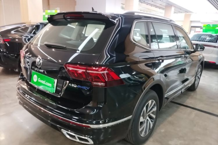 Used Volkswagen Tiguan L New Energy 2023 430 PHEV Plug-in Hybrid Prestige Edition Rear Right 45 Deg
