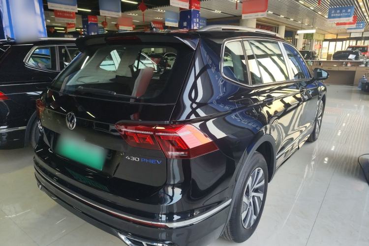 Used Volkswagen Tiguan L New Energy 2023 430 PHEV Plug-in Hybrid Prestige Edition Rear Right 45 Deg