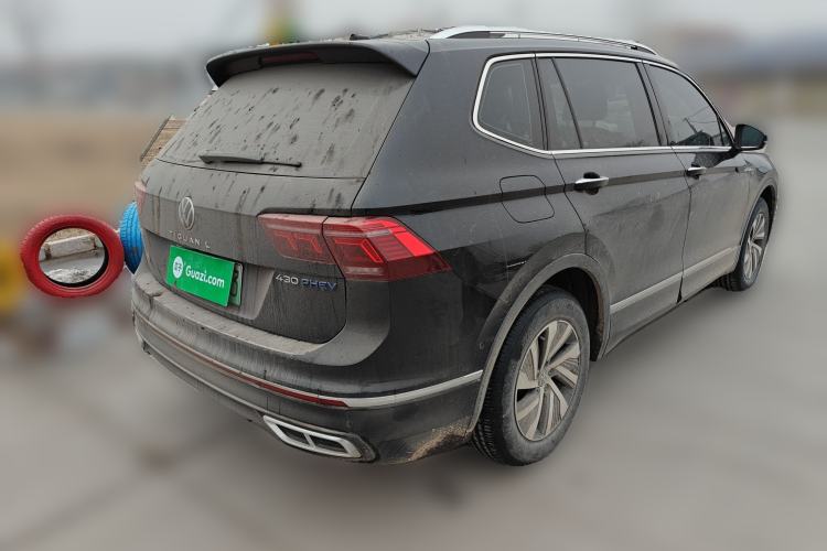 Used Volkswagen Tiguan L New Energy 2023 430 PHEV Plug-in Hybrid Prestige Edition Rear Right 45 Deg