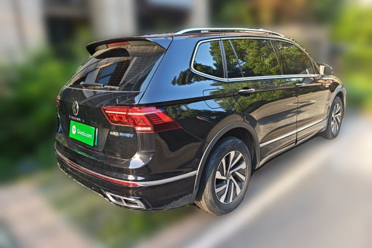 Used Volkswagen Tiguan L New Energy 2023 430 PHEV Plug-in Hybrid Prestige Edition Rear Right 45 Deg
