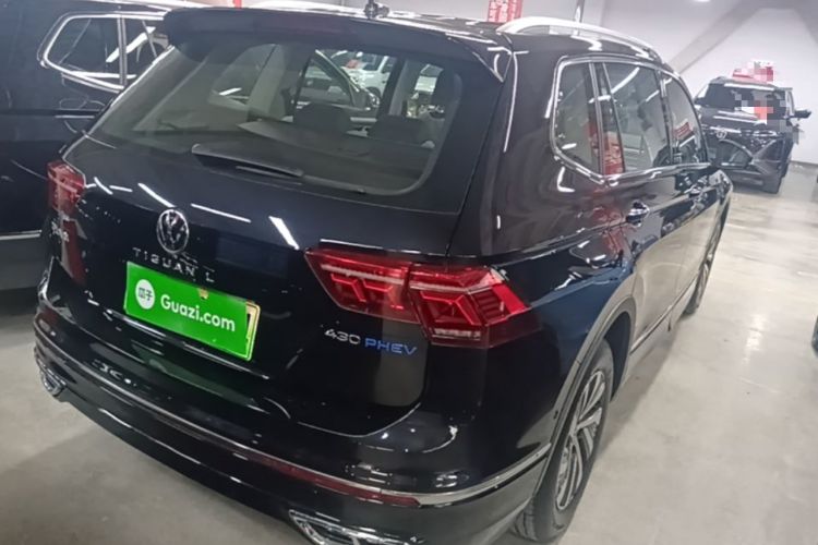 Used Volkswagen Tiguan L New Energy 2023 430 PHEV Plug-in Hybrid Prestige Edition Rear Right 45 Deg