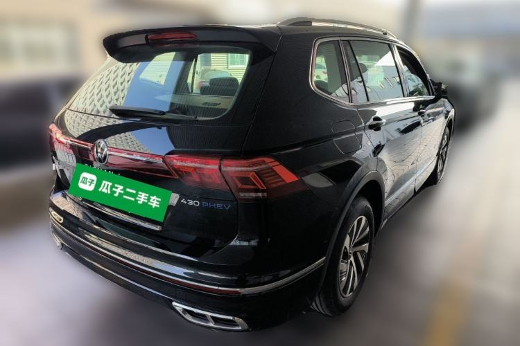 Used Volkswagen Tiguan L New Energy 2023 430 PHEV Plug-in Hybrid Prestige Edition Rear Right 45 Deg
