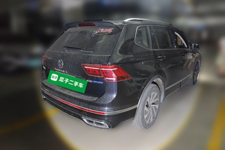 Used Volkswagen Tiguan L New Energy 2023 430 PHEV Plug-in Hybrid Flagship Edition Rear Right 45 Deg