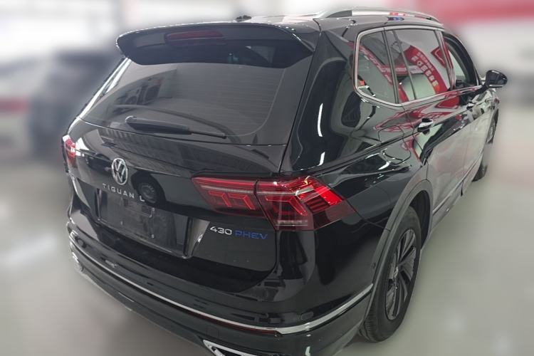 Used Volkswagen Tiguan L New Energy 2023 430 PHEV Plug-in Hybrid Flagship Edition Rear Right 45 Deg