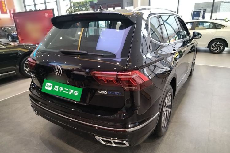 Used Volkswagen Tiguan L New Energy 2023 430 PHEV Plug-in Hybrid Prestige Edition Rear Right 45 Deg