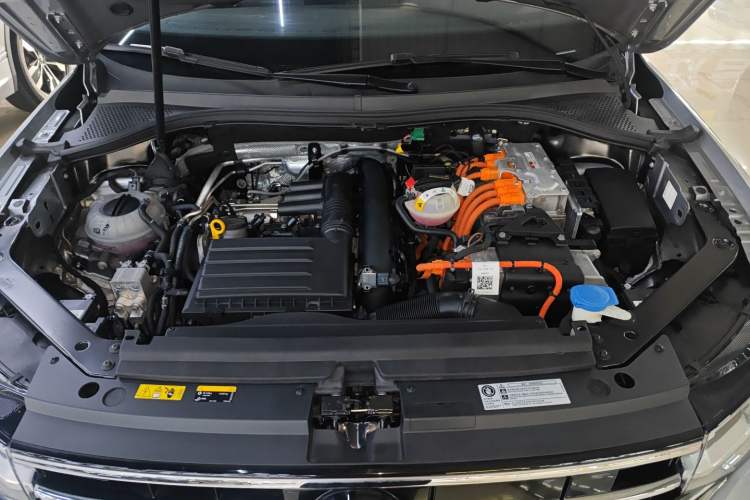Used Volkswagen Tiguan L New Energy 2023 430 PHEV Plug-in Hybrid Flagship Edition Engine Bay