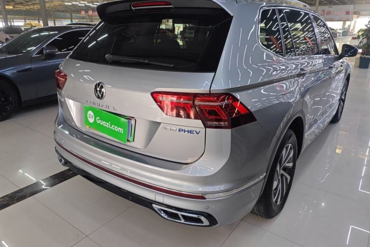 Used Volkswagen Tiguan L New Energy 2023 430 PHEV Plug-in Hybrid Flagship Edition Rear Right 45 Deg