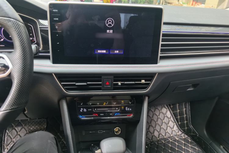 Used Volkswagen Tiguan L New Energy 2023 430 PHEV Plug-in Hybrid Flagship Edition Audio And AC Panel