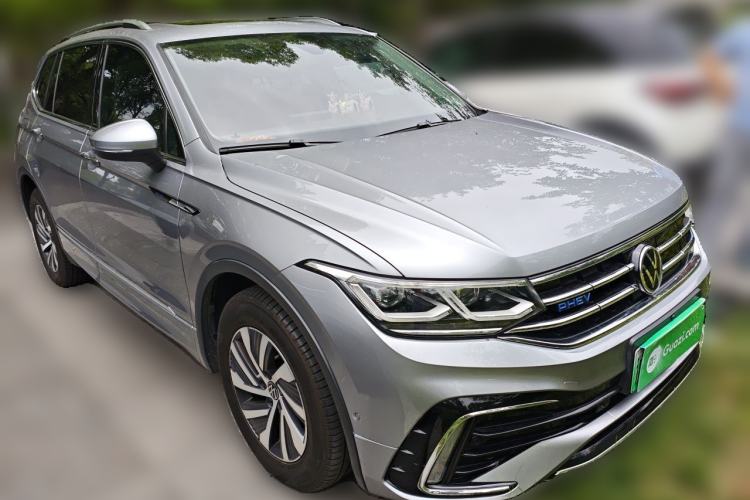 Used Volkswagen Tiguan L New Energy 2023 430 PHEV Plug-in Hybrid Flagship Edition Front Right 45 Deg