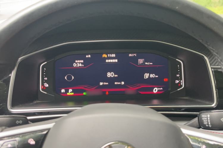 Used Volkswagen Tiguan L New Energy 2023 430 PHEV Plug-in Hybrid Flagship Edition Instrument Cluster