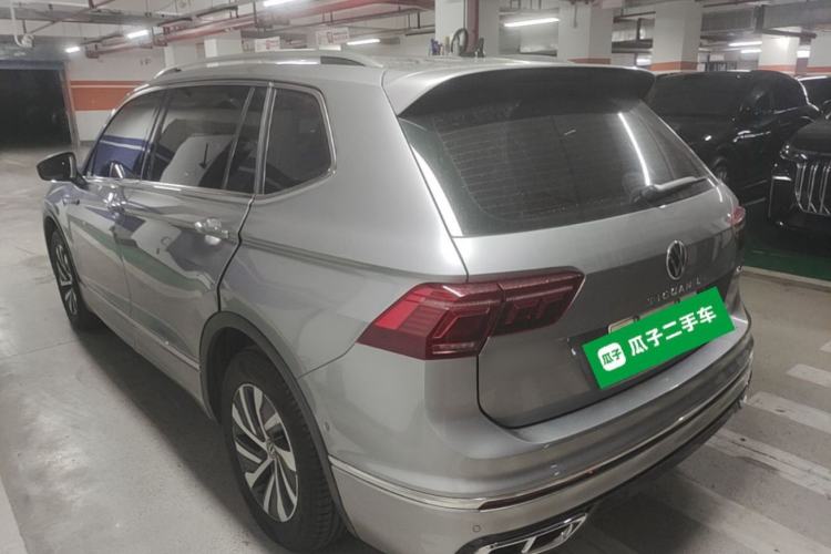Used Volkswagen Tiguan L New Energy 2023 430 PHEV Plug-in Hybrid Flagship Edition Rear Left 45 Deg