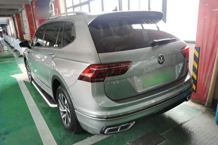 Used Volkswagen Tiguan L New Energy 2023 430 PHEV Plug-in Hybrid Flagship Edition Rear Left 45 Deg