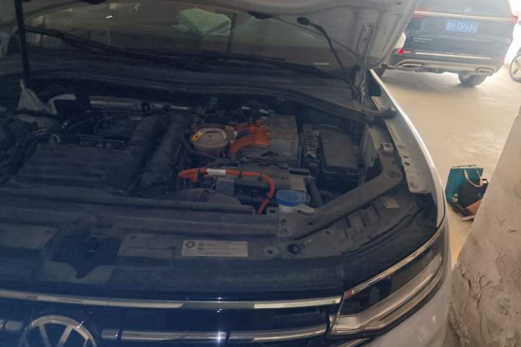 Used Volkswagen Tiguan L New Energy 2023 430 PHEV Plug-in Hybrid Prestige Edition Engine Bay Left