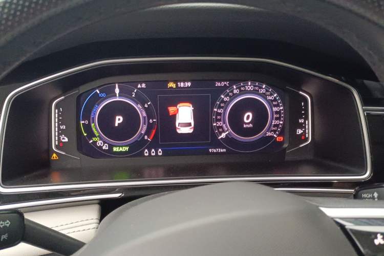 Used Volkswagen Tiguan L New Energy 2023 430 PHEV Plug-in Hybrid Flagship Edition Instrument Cluster
