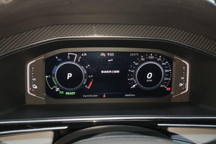 Used Volkswagen Tiguan L New Energy 2023 430 PHEV Plug-in Hybrid Flagship Edition Instrument Cluster