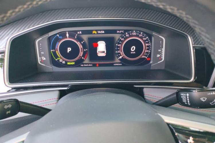 Used Volkswagen Tiguan L New Energy 2023 430 PHEV Plug-in Hybrid Flagship Edition Instrument Cluster