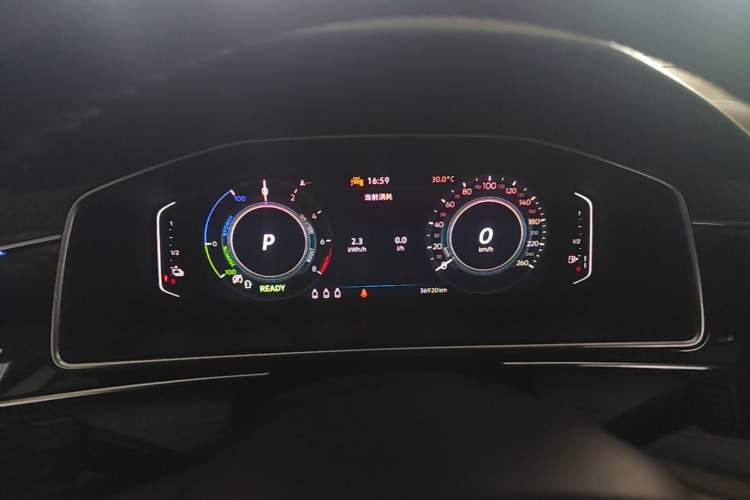 Used Volkswagen Tiguan L New Energy 2023 430 PHEV Plug-in Hybrid Flagship Edition Instrument Cluster