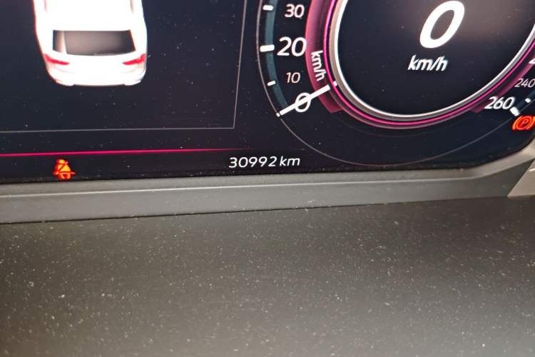 Used Volkswagen Tiguan L New Energy 2023 430 PHEV Plug-in Hybrid Flagship Edition Odometer Close Up
