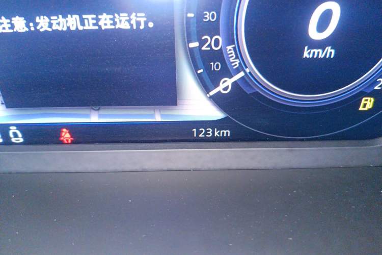 Used Volkswagen Tiguan L New Energy 2023 430 PHEV Plug-in Hybrid Prestige Edition Odometer Close Up
