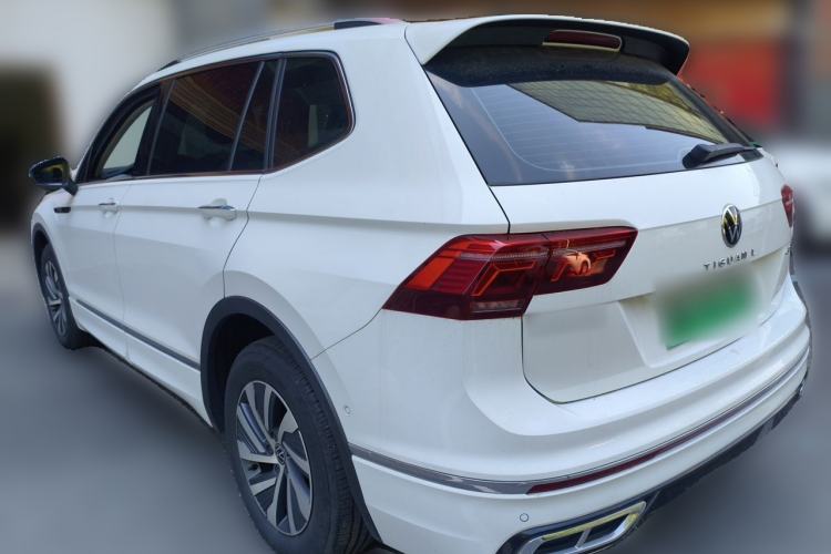 Used Volkswagen Tiguan L New Energy 2023 430 PHEV Plug-in Hybrid Flagship Edition Rear Left 45 Deg