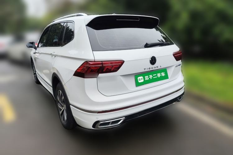Used Volkswagen Tiguan L New Energy 2023 430 PHEV Plug-in Hybrid Prestige Edition Rear Left 45 Deg