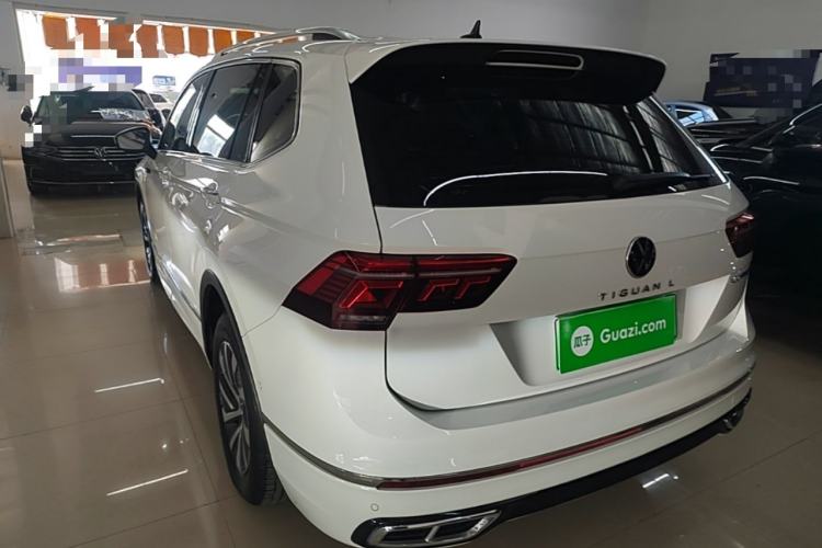 Used Volkswagen Tiguan L New Energy 2023 430 PHEV Plug-in Hybrid Flagship Edition Rear Left 45 Deg