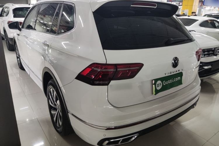 Used Volkswagen Tiguan L New Energy 2023 430 PHEV Plug-in Hybrid Flagship Edition Rear Left 45 Deg
