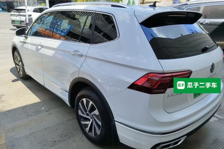 Used Volkswagen Tiguan L New Energy 2023 430 PHEV Plug-in Hybrid Prestige Edition Rear Left 45 Deg