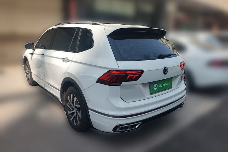 Used Volkswagen Tiguan L New Energy 2023 430 PHEV Plug-in Hybrid Flagship Edition Rear Left 45 Deg