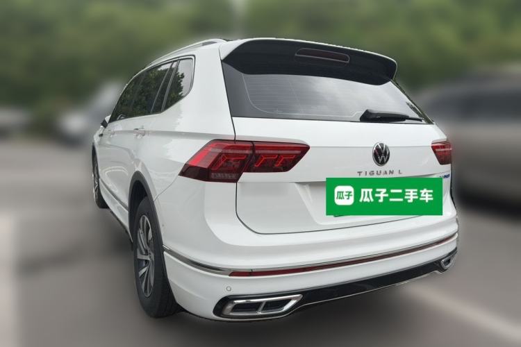 Used Volkswagen Tiguan L New Energy 2023 430 PHEV Plug-in Hybrid Flagship Edition Rear Left 45 Deg
