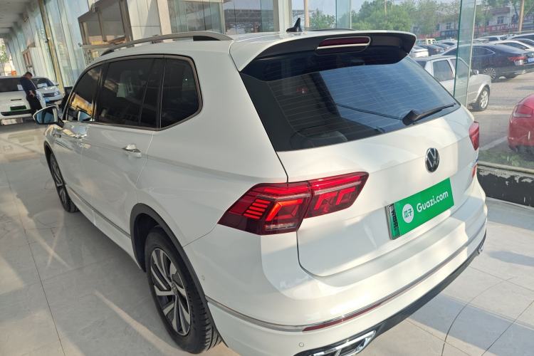 Used Volkswagen Tiguan L New Energy 2023 430 PHEV Plug-in Hybrid Flagship Edition Rear Left 45 Deg