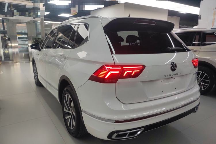 Used Volkswagen Tiguan L New Energy 2023 430 PHEV Plug-in Hybrid Flagship Edition Rear Left 45 Deg