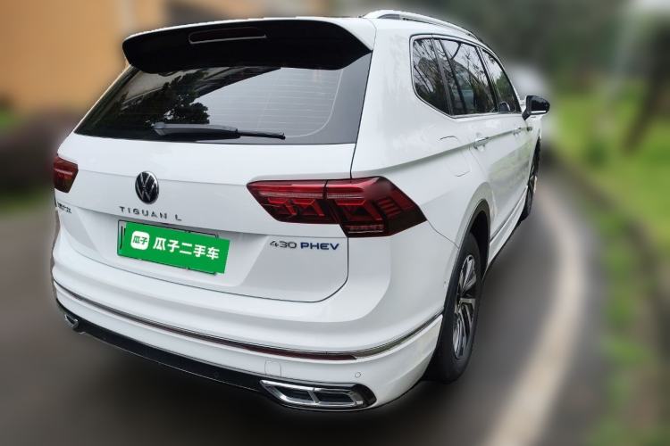 Used Volkswagen Tiguan L New Energy 2023 430 PHEV Plug-in Hybrid Prestige Edition Rear Right 45 Deg