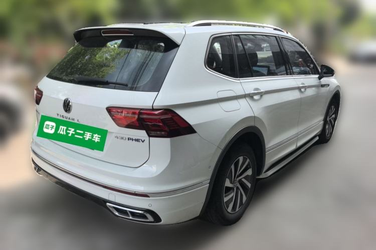 Used Volkswagen Tiguan L New Energy 2023 430 PHEV Plug-in Hybrid Prestige Edition Rear Right 45 Deg