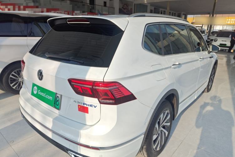 Used Volkswagen Tiguan L New Energy 2023 430 PHEV Plug-in Hybrid Flagship Edition Rear Right 45 Deg