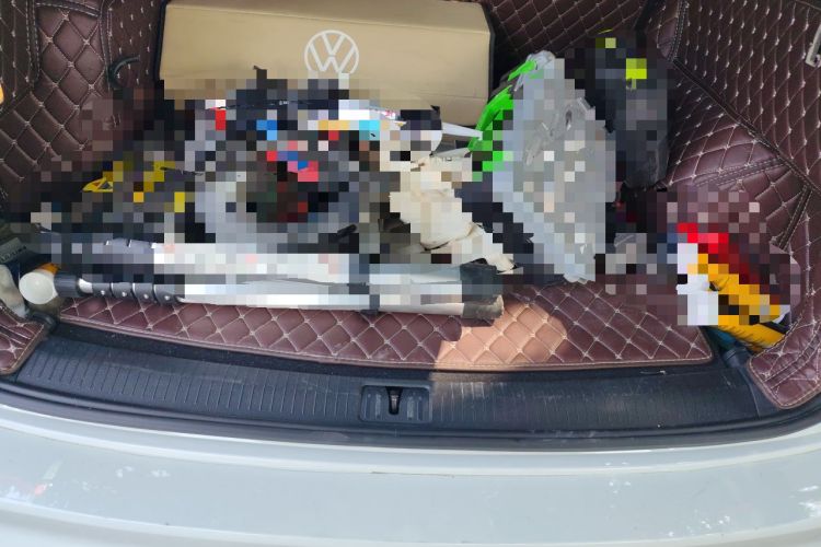 Used Volkswagen Tiguan L New Energy 2023 430 PHEV Plug-in Hybrid Flagship Edition Trunk