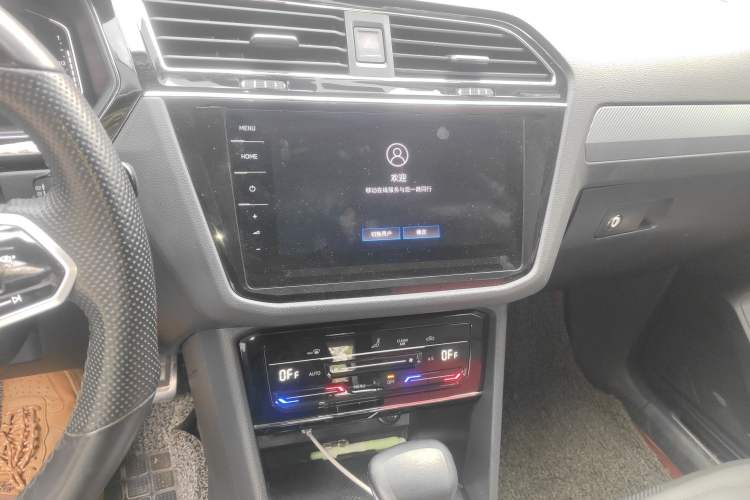 Used Volkswagen Tiguan X 2021 330TSI Two-Wheel Drive Enjoyment Version Audio And AC Panel