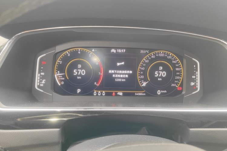 Used Volkswagen Tiguan X 2021 330TSI Two-Wheel Drive Enjoyment Version Instrument Cluster