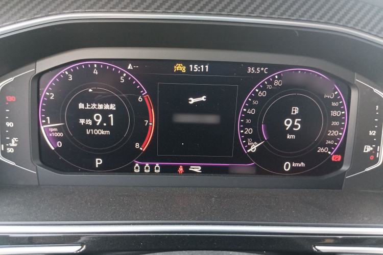 Used Volkswagen Tiguan X 2023 330TSI Two-Wheel-Drive Prestige Flagship Edition Instrument Cluster