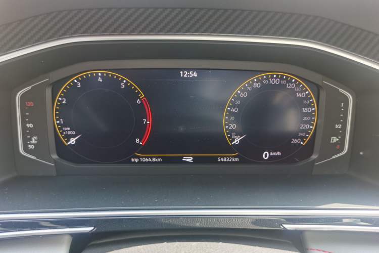 Used Volkswagen Tiguan X 2022 330TSI Two-Wheel-Drive Flagship Edition Odometer Close Up