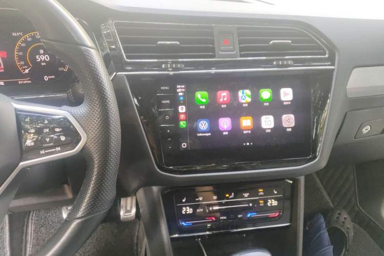 Used Volkswagen Tiguan X 2021 330TSI Two-Wheel-Drive Flagship Edition Audio And AC Panel
