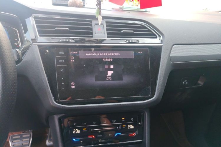 Used Volkswagen Tiguan X 2021 330TSI Two-Wheel-Drive Prestige Flagship Edition Audio And AC Panel
