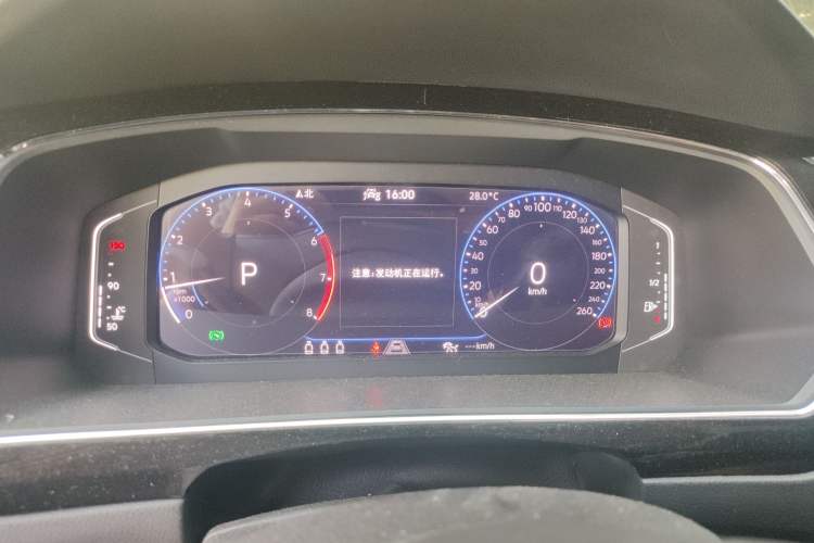 Used Volkswagen Tiguan X 2021 330TSI Two-Wheel-Drive Prestige Flagship Edition Instrument Cluster