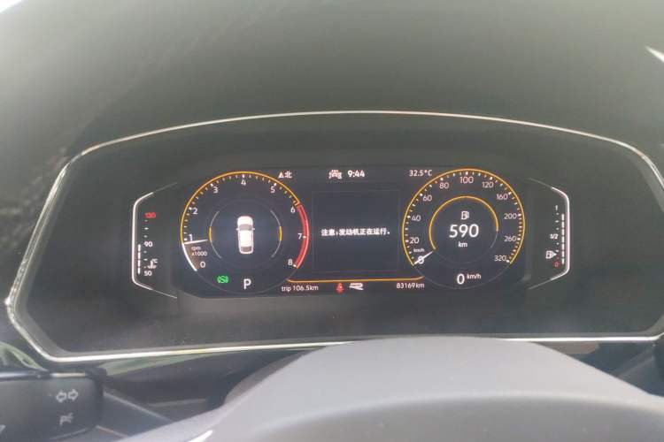 Used Volkswagen Tiguan X 2021 330TSI Two-Wheel-Drive Flagship Edition Instrument Cluster