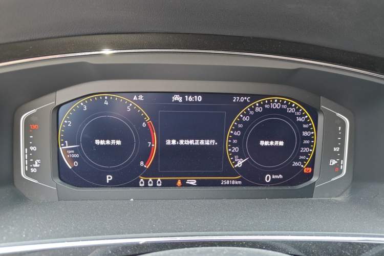 Used Volkswagen Tiguan X 2021 330TSI Two-Wheel-Drive Flagship Edition Instrument Cluster