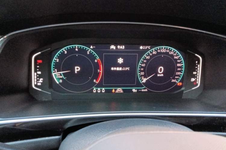 Used Volkswagen Tiguan X 2021 330TSI Two-Wheel-Drive Prestige Flagship Edition Instrument Cluster