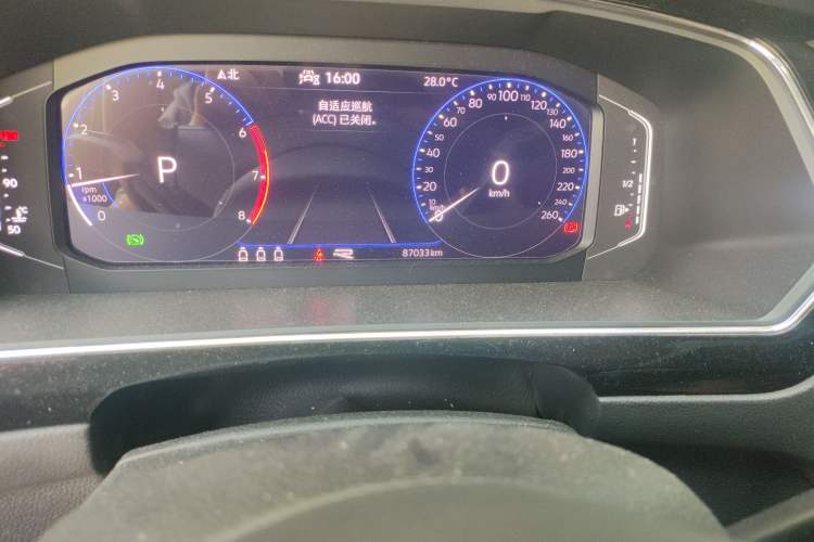 Used Volkswagen Tiguan X 2021 330TSI Two-Wheel-Drive Prestige Flagship Edition Odometer Close Up