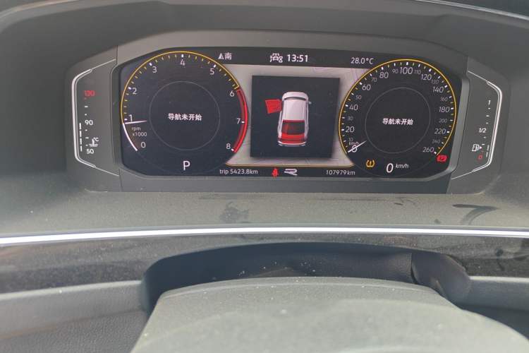Used Volkswagen Tiguan X 2021 330TSI Two-Wheel-Drive Flagship Edition Odometer Close Up