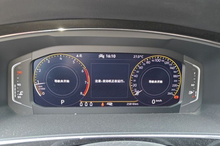 Used Volkswagen Tiguan X 2021 330TSI Two-Wheel-Drive Flagship Edition Odometer Close Up