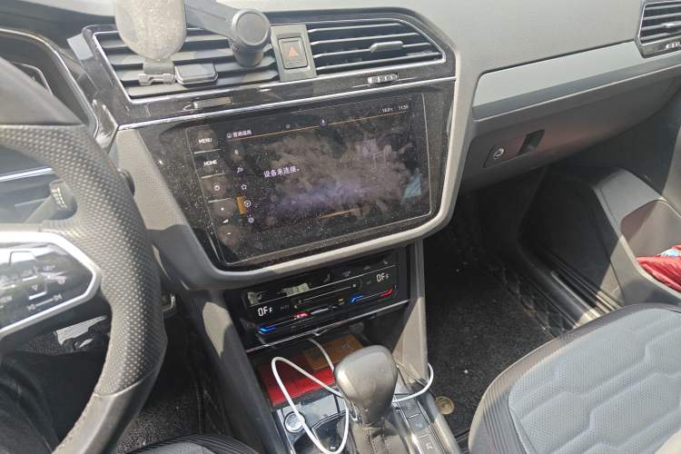 Used Volkswagen Tiguan X 2021 330TSI Two-Wheel-Drive Flagship Edition Audio And AC Panel